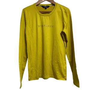 Pre-owned BURBERRY Silk Small Leather Goods Long Sleeve T Shirt
