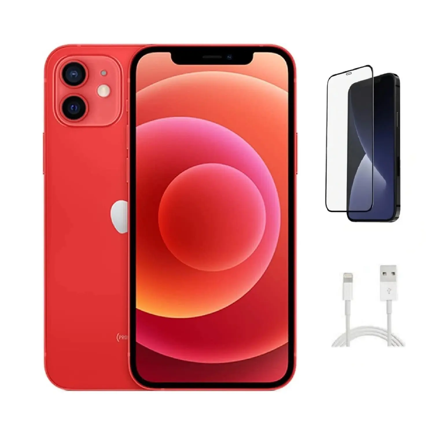 Refurbished iPhone 12 Mini (Verizon Only)-Excellent Condition with Tempered Glass Screen Protector & 1 Year Warranty  A2176