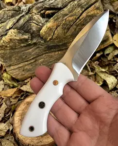 Handmade Fixed Blade Hunting Knife - 9 Inch hand Forged Full Tang Knives For Hunting, Outdoor Camping Survival Gear Equipment Survival Supplies