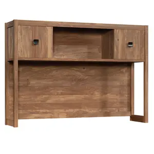 Sauder Cannery Bridge Hutch - Modern Style Sideboard Storage Cabinet with Hidden Compartments & Smooth Sliding Doors for Home Office Organization