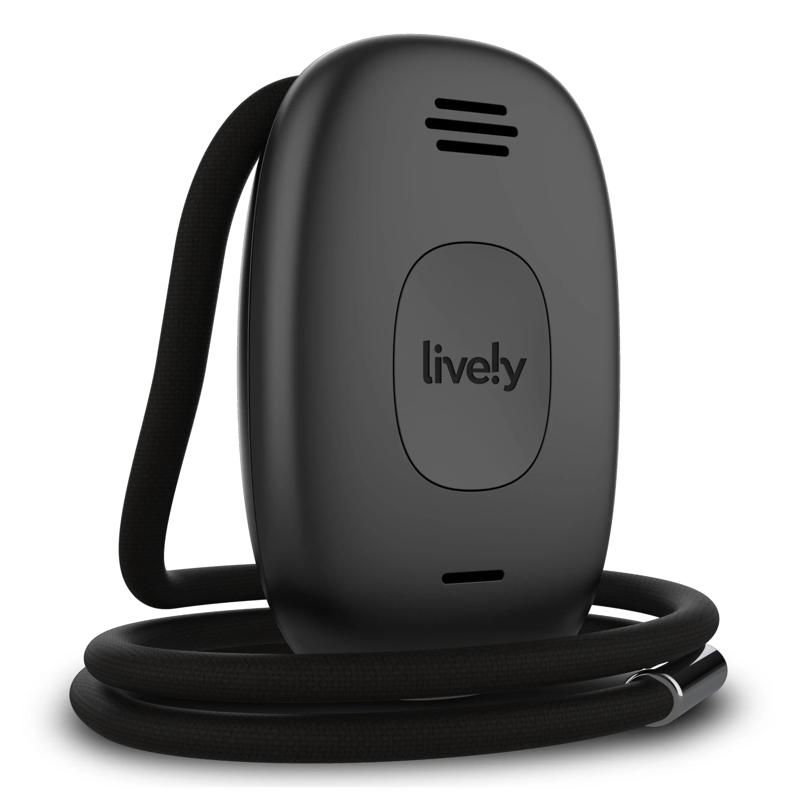 Lively Mobile2 Personal Safety Alarm - Wireless Alarm with 24/7 Emergency Help, Waterproof Design, Optional Fall Detection, Enhanced GPS, Health Check, Fastest Call Response Time, Battery Powered, Manufacturer Warranty