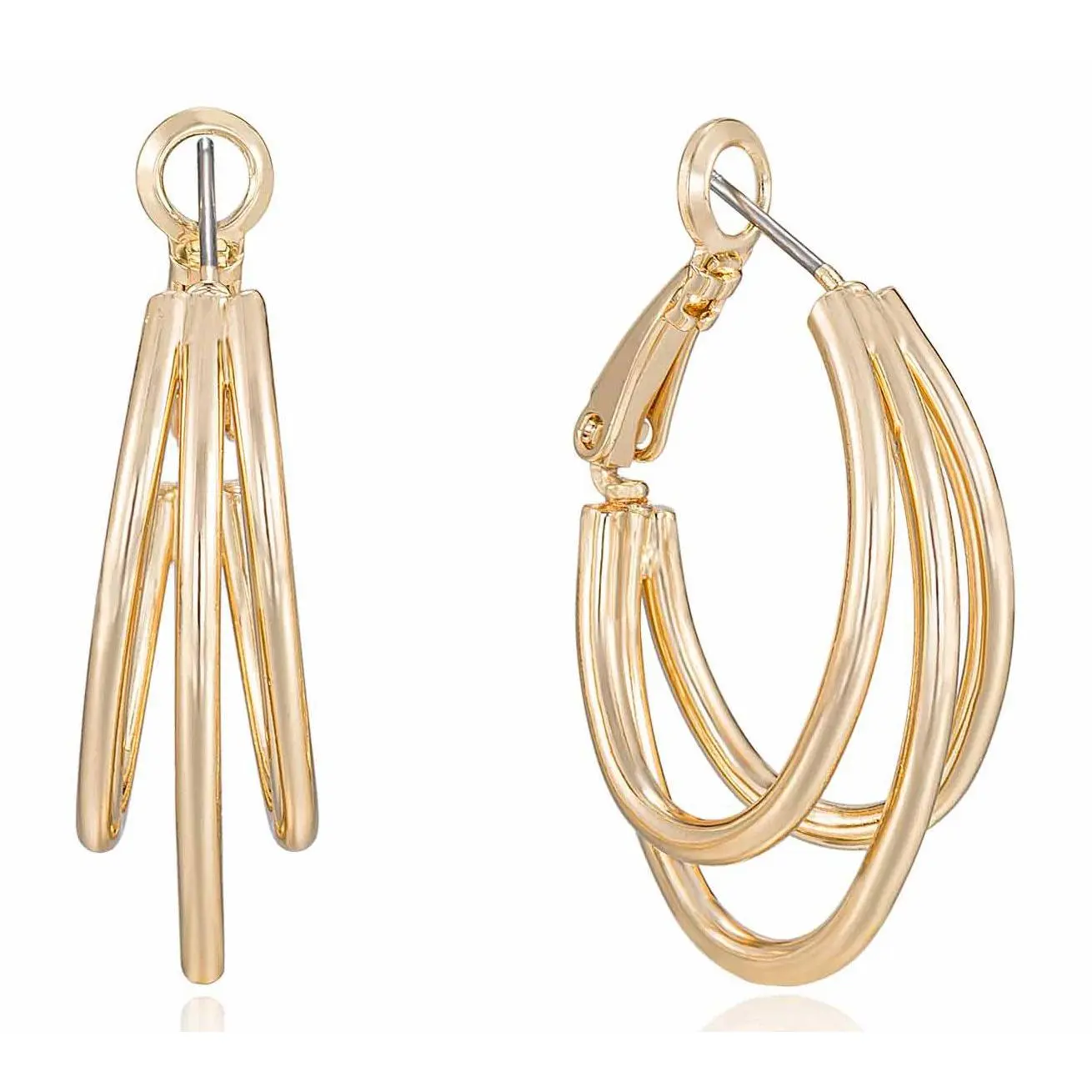Ettika Helena Hoop Earrings