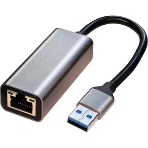 X-APT11  USB A to ethernet Adapter,USB 3.0 Gigabit to ethernet Adapter Compatibility 100/1000MBPS,Compatible with Windows, Mac OS, Linux, PC, Laptops, and More Android Plug