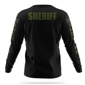 [SHERIFF] Men's Utility Long Sleeve [BLK/GRN]