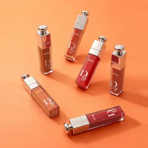 6-Piece Warm Nude Matte Cream Lipstick Set, Lipgloss, Long-Lasting Waterproof Smudge-Proof Velvet Lip Finish, Vegan Travel-Size Lip Makeup Kit