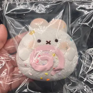 Large cute frozen butter  bun  taba squishy