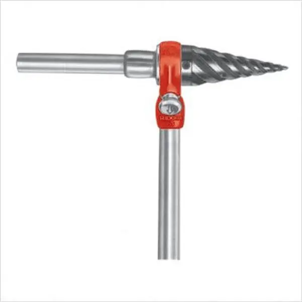Ridgid 632-34955 2-S Spiral Ratchet Reamer - Manual Self-Feeding Hollow Center Tool, Extra-Fast Easy Hand Reaming, Compatible with Power Drives, for Pipe Applications