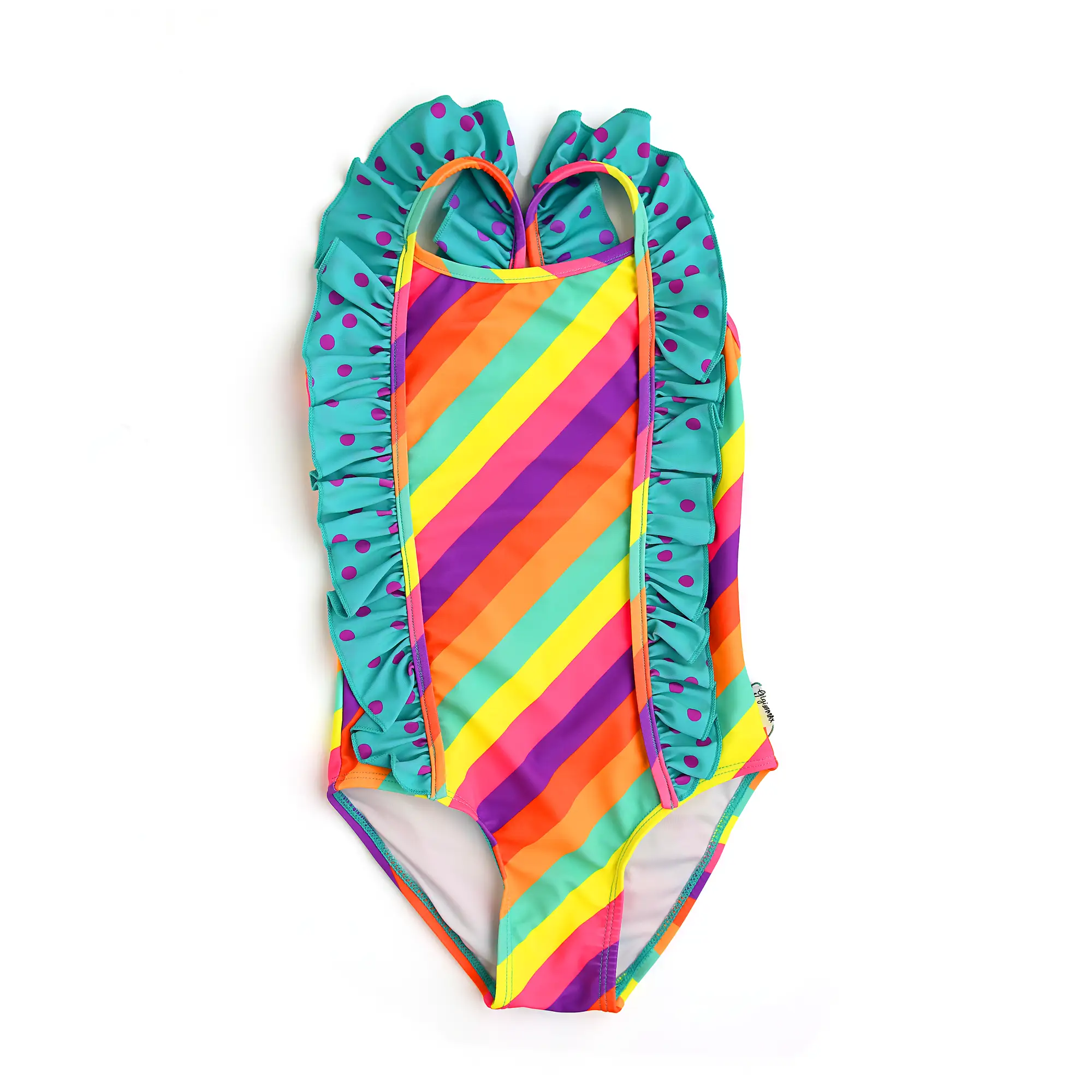 Amanda Stripes TANK ONE PIECE Leotard Bright Summer Pink Purple Green Teal Orange Gigi and Max