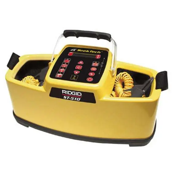 RIDGID 21903 SeekTech Transmitter - 10W Professional Underground Locator with High-Quality, Durable, Heavy-Duty Construction, Strong 10W Output, Durability