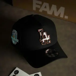 New Era Los Angeles LA 9Forty A Frame Snapback Cap Adjustable Cap, Curved Brim Baseball Hat, Premium Cotton Streetwear Sports Cap for Men and Women