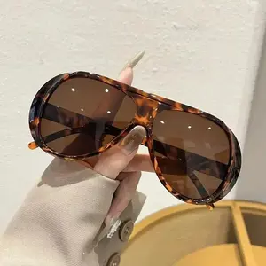 3-Pack Retro Oversized Aviator Sunglasses, Unisex Y2K Style UV400 Protection Shades, Large Frame Tortoise Shell Sun Glasses, Lightweight Trendy Eyewear for Street Style, Daily Wear & Summer Vacation