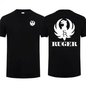 Ruger Firearms 2-Sided Men T-Shirt Short Sleeve Crewneck For Him For Her