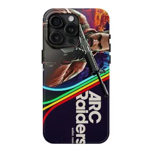 ARC Raiders Tactical Sci-Fi Phone Case Compatible for iPhone 17 16 15 14 13 12 11 Samsung S25 Ultra S24 FE S23 A55 A34 A14 Glossy Durable Protective Cover Featuring Futuristic ARC Raiders Artwork Perfect for Shooter Game Fans and Aesthetic Tech-Style JKB