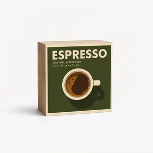 Coffee Lovers Magnetic Blocks – Cute Coffee Recipes