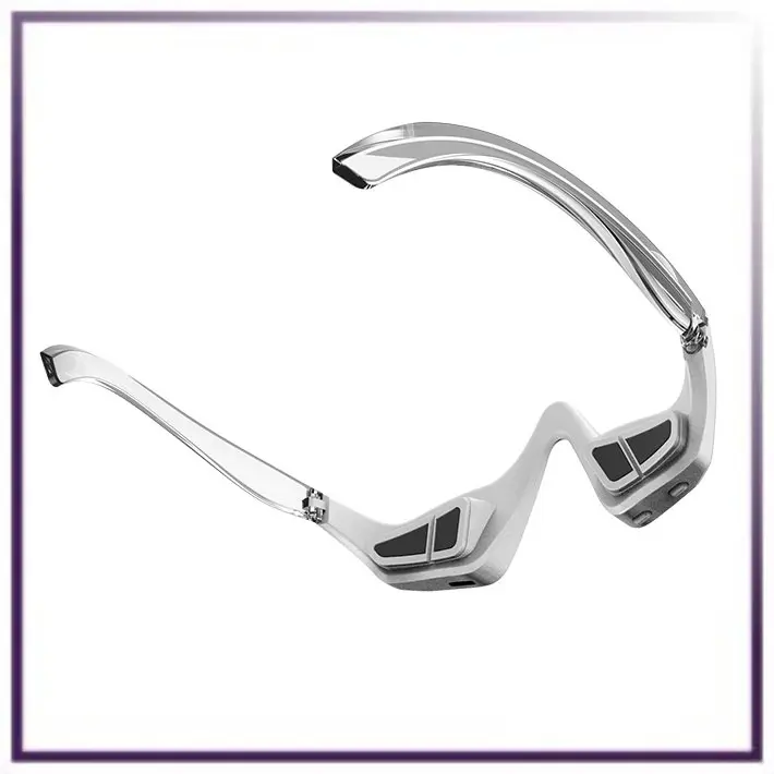 Under-Eye Beauty Massager with Red LED & Microcurrent Vibrations