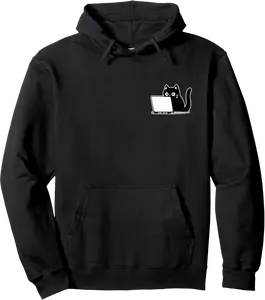 the coding cat Pullover Hoodie - Antonioja Shop 66B0DNRH7H2T