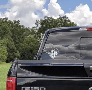 Floral South Carolina Permanent Vinyl Decal