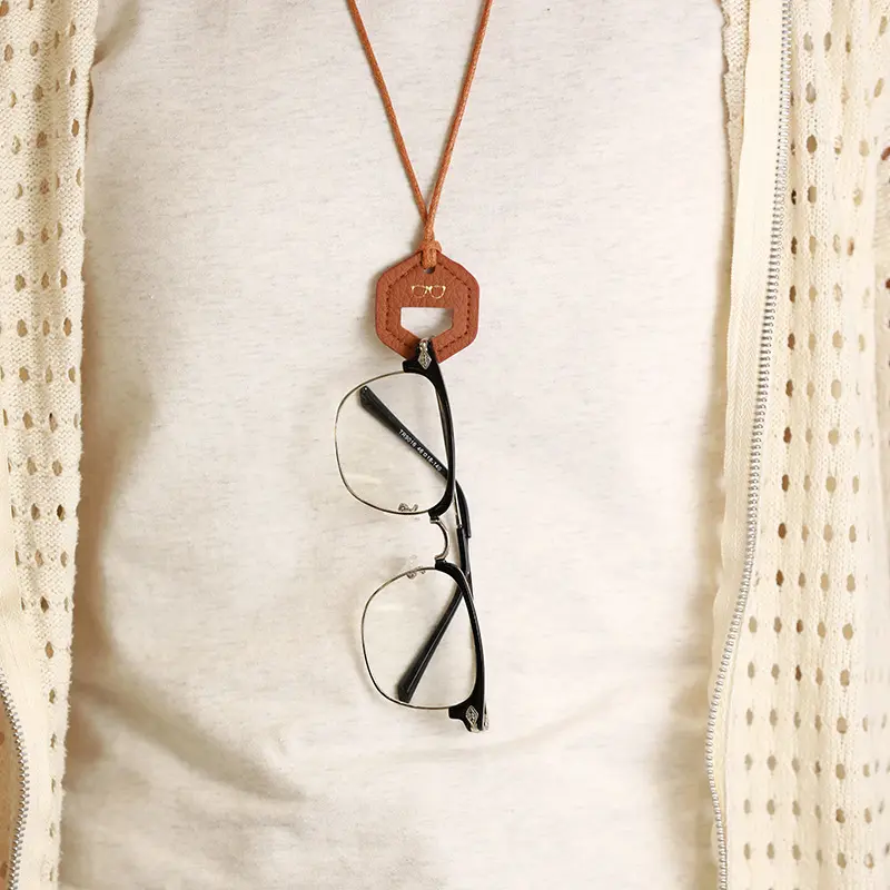 Unisex All-Seasons Casual Plain Eye Glasses Holder Necklace - Simple, Portable Halter Sling with Lanyard for Glasses Wearers, Eye Glasses Holders