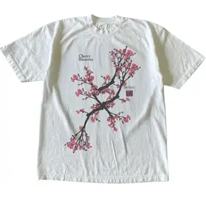Sakura Cherry Blossom Japanese T-Shirt, Tree Shirt, Natural Tee, Gifts Shirt, Unisex Vintage Graphic Tees Gothic Grunge Y2k Emo Scene Amity Affliction Style Clothes Men Women Streetwear