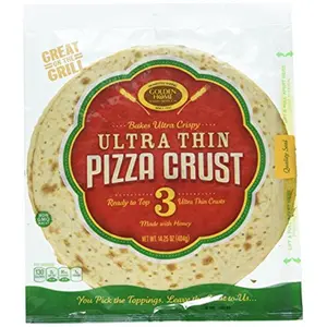 Golden Home Ultra-Thin Crust Pizza, 12 in, 14.25 oz - Pack of 10