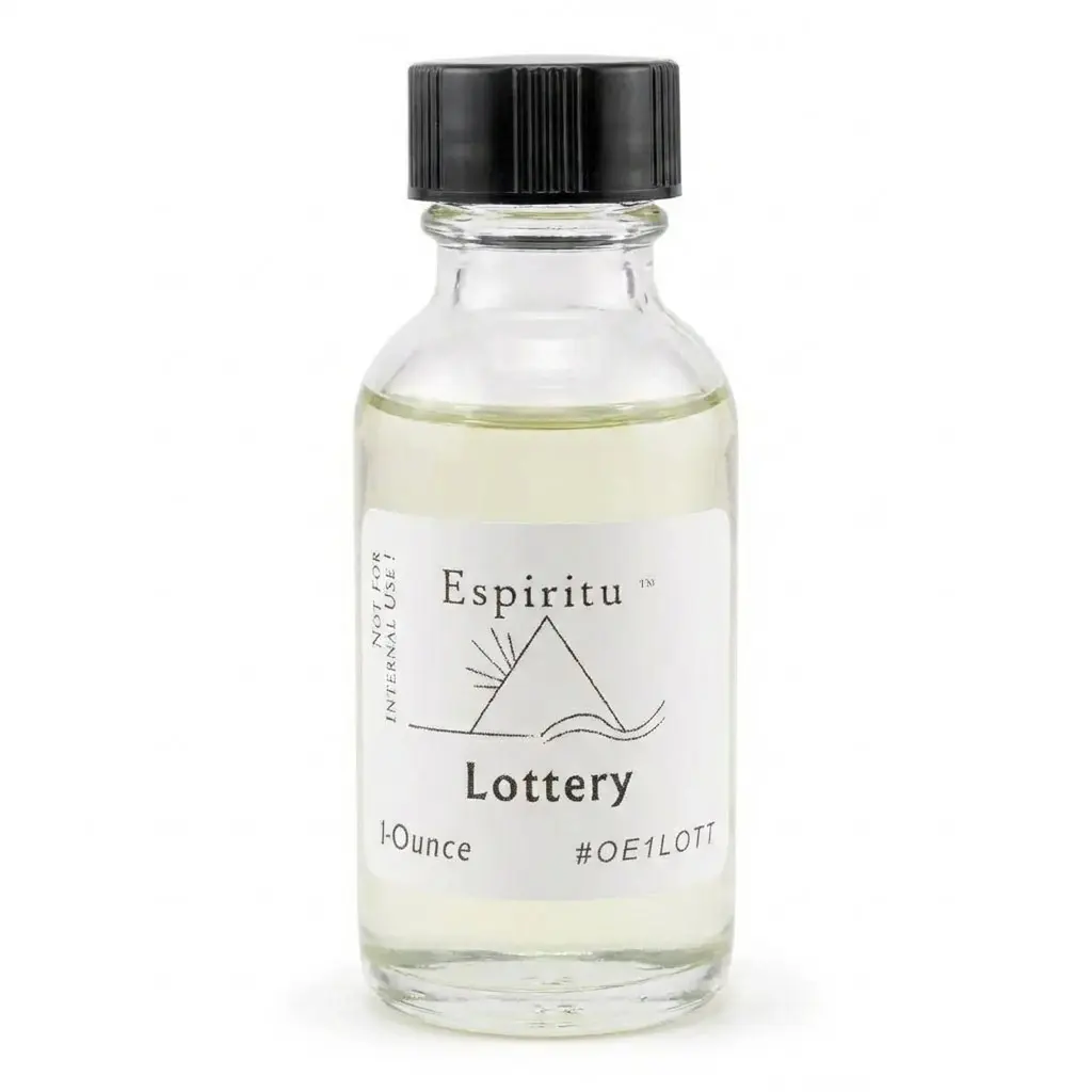 Espiritu Lottery Oil — 1oz Ritual Fragrance Oil for Luck &amp; Home Prosperity