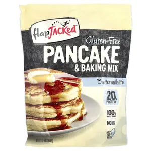 FlapJacked Gluten-Free Pancake and Baking Mix, Buttermilk, 24 oz (680 g)