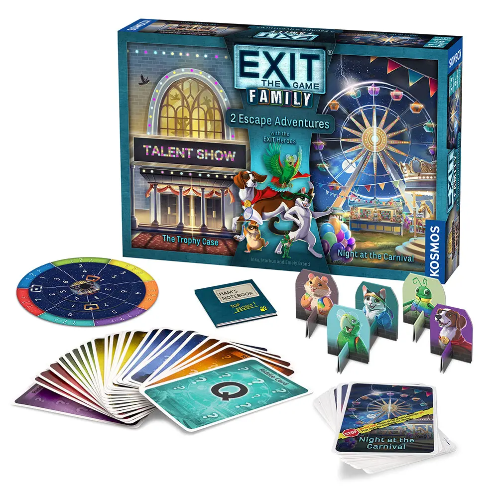 EXIT: The Game - Family - The Trophy Case, Night at the Carnival