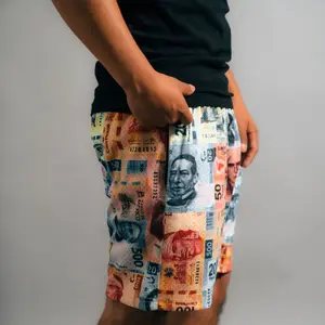 "Stacked Pesos" Shorts