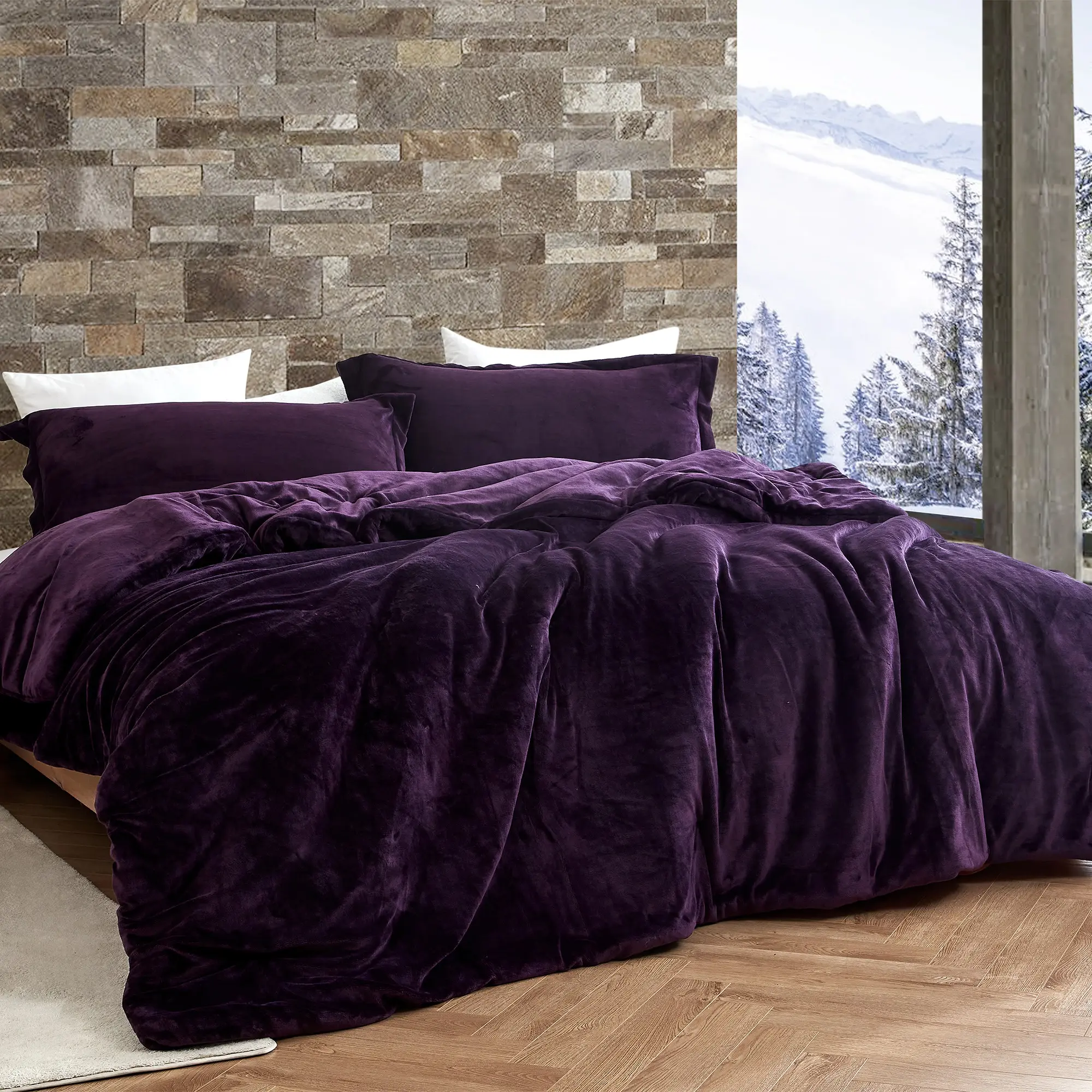 Coma Inducer Oversized Comforter - The Original Plush - Midnight Purple