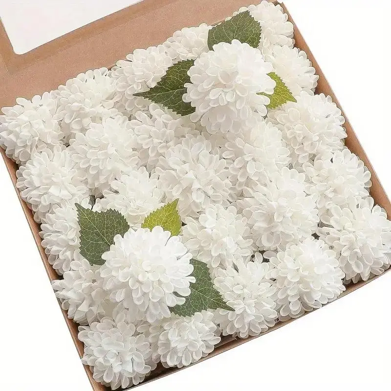 Artificial Flower, Artificial Hydrangea, 25pcs/box Faux Flower, Decorative Flower for Home Party Wedding, DIY Decorative Supplies for Home Decor, Fruit, Decorative Faux Flowers