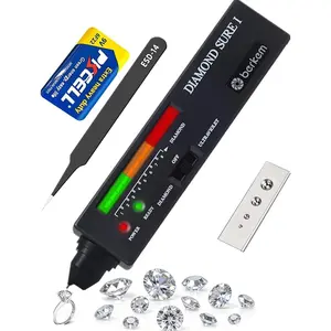 High Accuracy Professional  Tester Pen with 365nm UV Light & Thermal Sensor -  0.5s Detection, Tester, Professional Jewelers'  Detector ( Tester Pen)