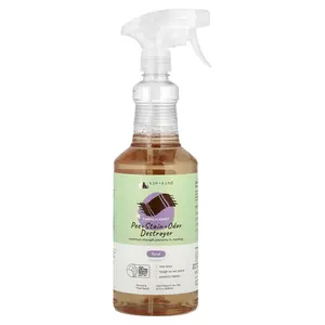 Kin+Kind Pee + Stain + Odor Destroyer, Fabric + Carpet, Floral, 32 fl oz (946 ml)