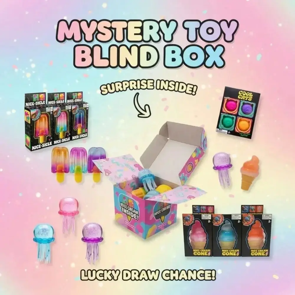 2026 Hot Diverse styles surprise blind box slow decompression can squeeze and relieve stress, children and adults creative gifts