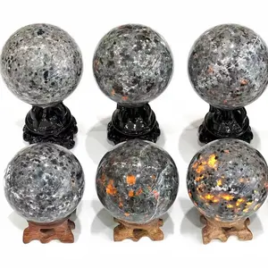 Yooperlite Shpere UV Turning orange red