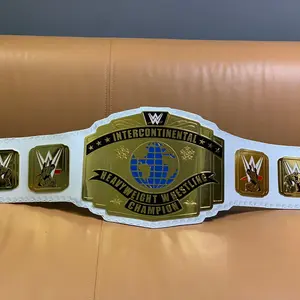 Intercontinental World Heavyweight Championship belt 2mm brass