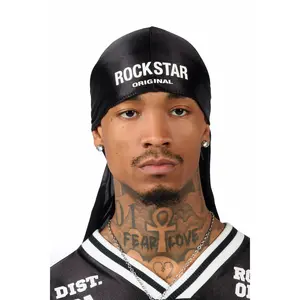 Waveline Black/Black Durag Black 2 Pack