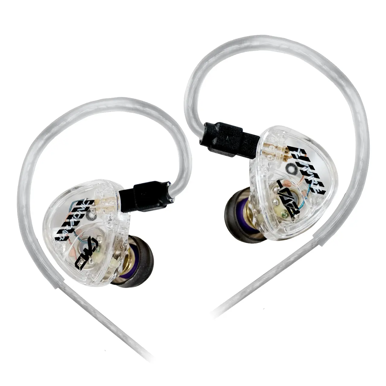 Harmonic Empire Cai Wen Ji HiFi IEM Earbuds 10mm Dynamic Driver In-Ear Monitor with Detachable 0.78mm 2-Pin Cable Noise Isolating Wired Earphones for Gaming Music PC & Phone, Headphone, 3.5 Mm Jack