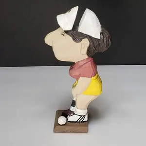 Golfer Eyeglass Holder Peepers Hand Carved Wood