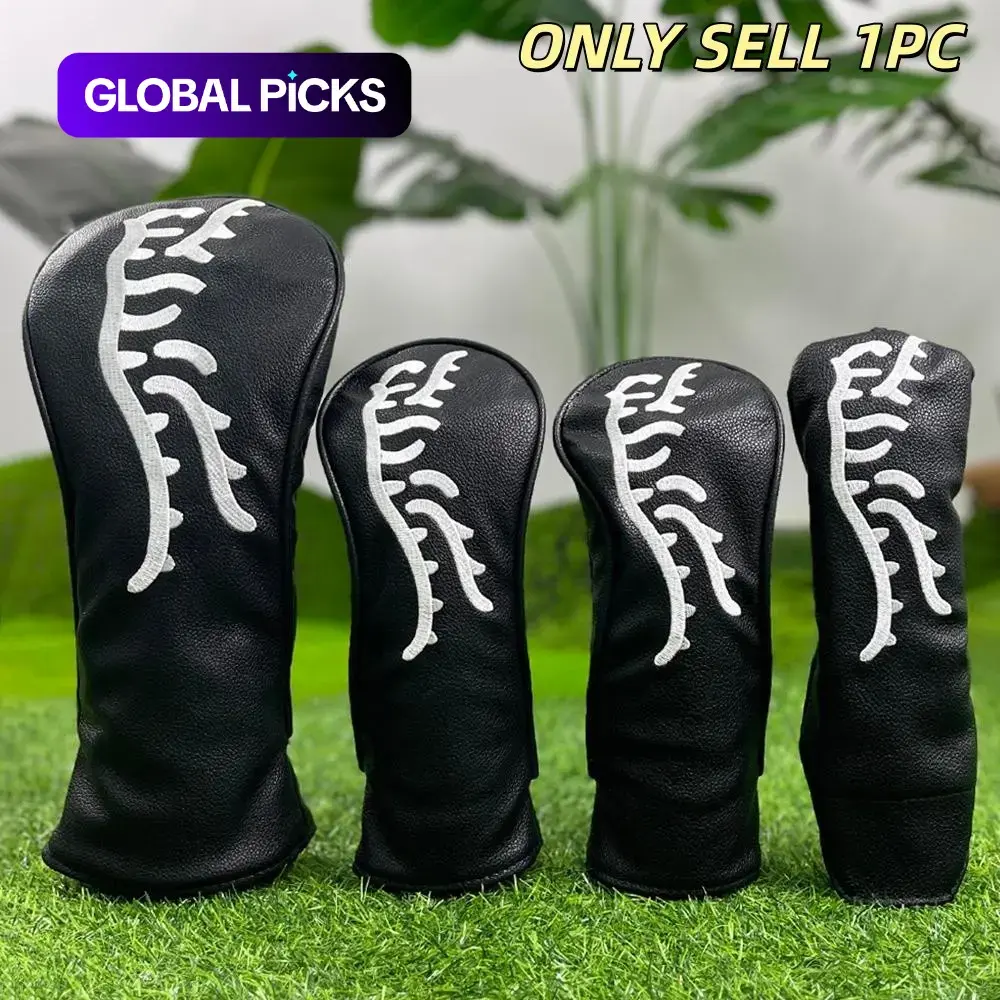 Tiger Embroidery Golf Club Head Cover, Waterproof & Durable Golf Club Protective Cover, Golf Accessories for Golf Fans, Family and Friends, Golf Gift Accessory #GLOBAL PICKS