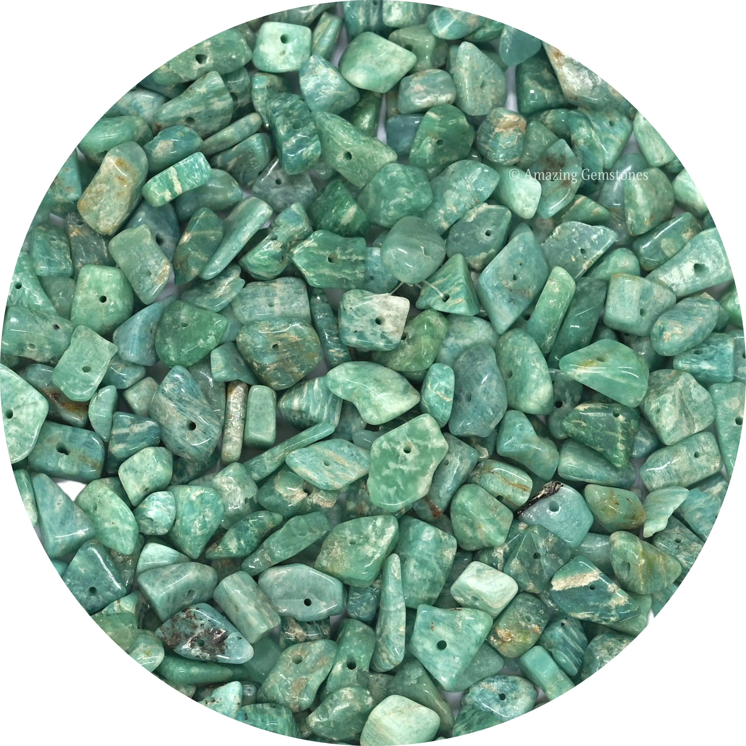 Natural Crystals Crushed Chips Beads for Jewelry Making - DIY Handmade Healing Crystals