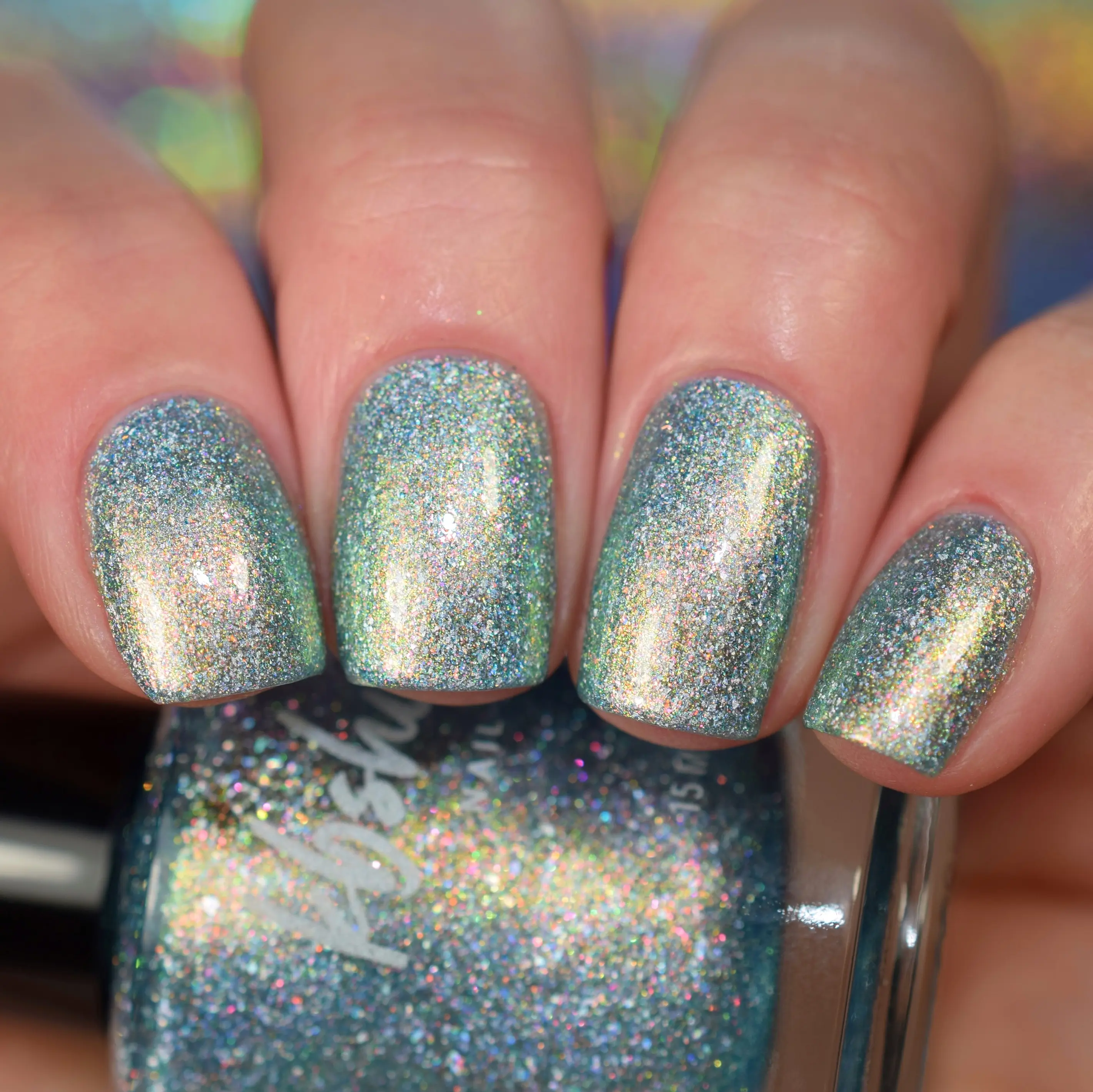 KBShimmer Skating By Shimmer Nail Polish