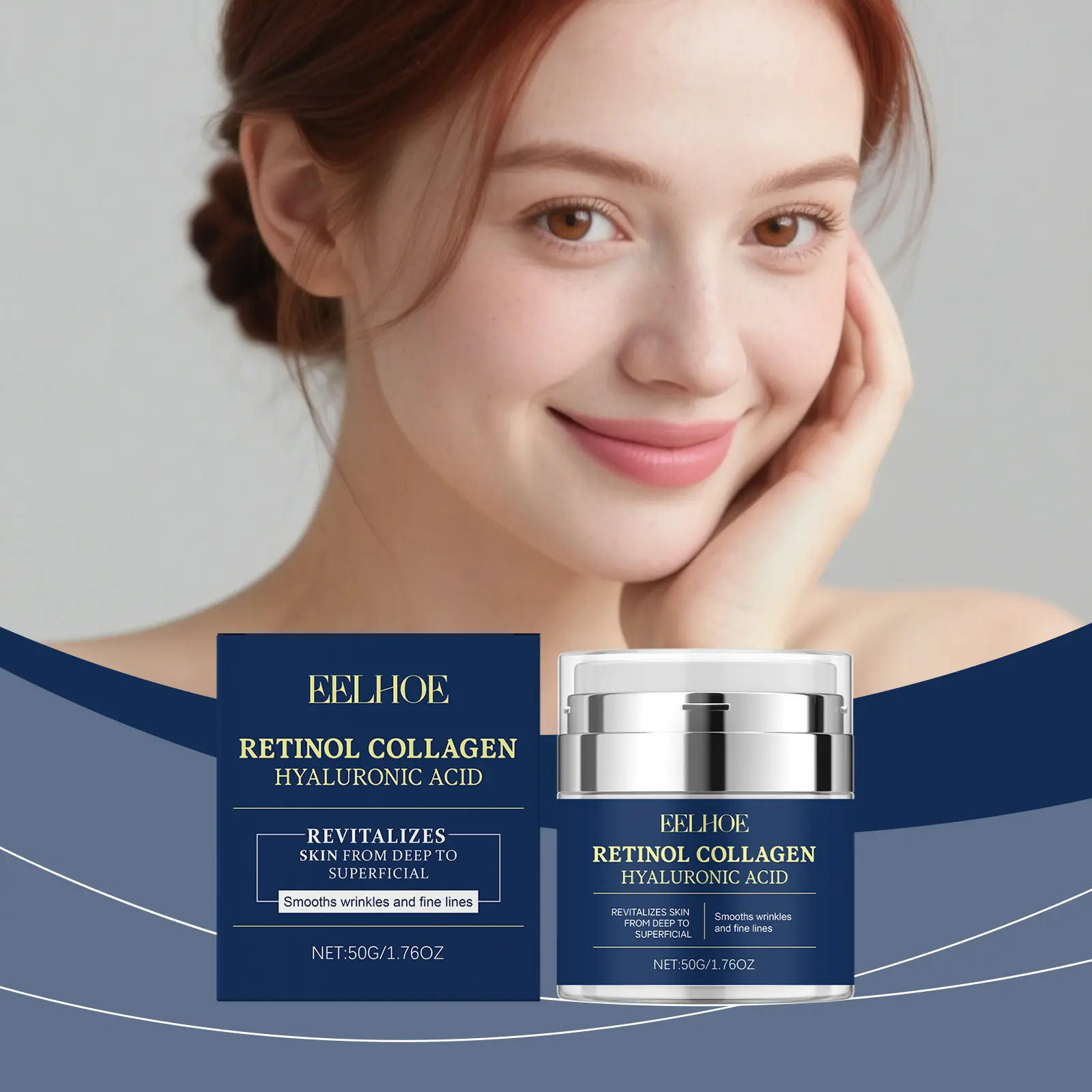 EELHOE Retinol Cream Is A Moisturizing And Elastic Cream That Gently Protects The Skin, Making It Smooth And Delicate