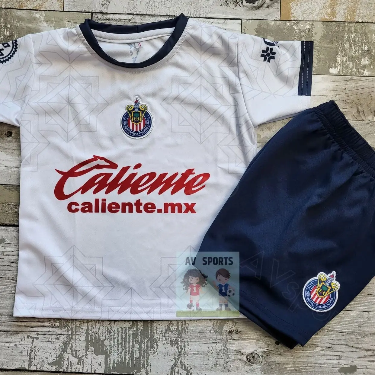 Chivas de Guadalajara Kids Soccer Jersey, jersey and shorts OSU