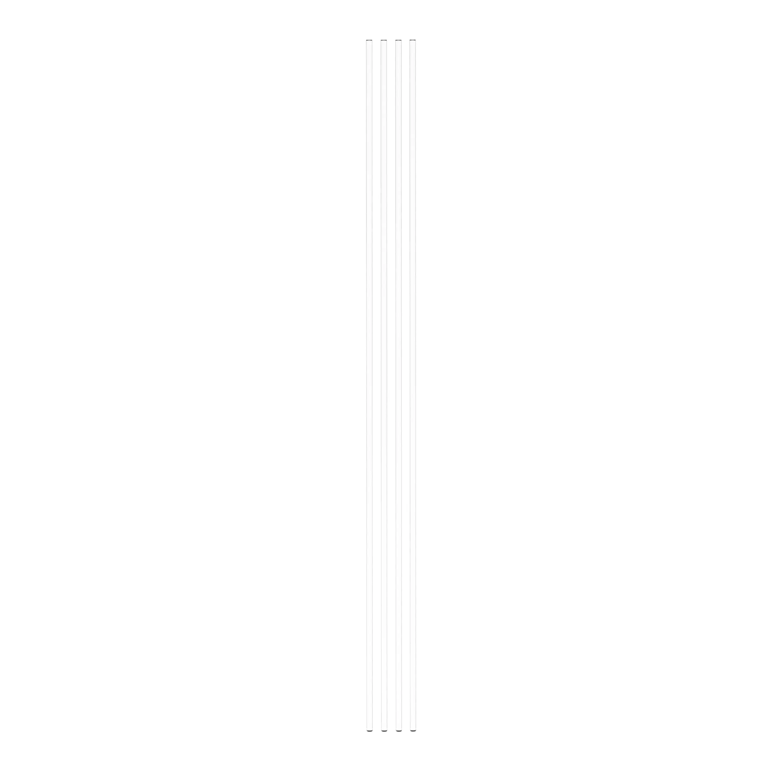 FixtureDisplays® 3mm (nominal 1/8") Diameter X 36" Long Acrylic Rod Plexiglass Stick Clear Lucite Transparent Dowel Rods for DIY Crafts 10128-36"-4PK-NEW-NF