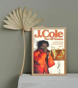 J Cole Poster Print: Album Cover Art, Music Wall Decor ( No Frame )