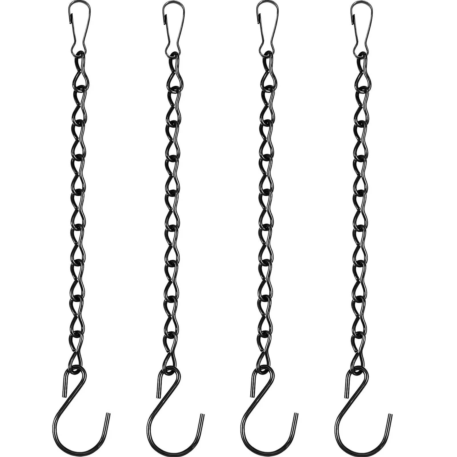 Hanging Chain for Bird Feeder, 3 Counts/set Iron Hanging Chain for Bird Feeder, Wind Chime, Decorative Ornament, Outdoor Indoor Hanging Chain