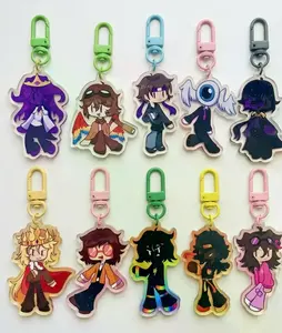 Unstable Universe MCYT Yt Translucent Keychain - Minecraft Cute, Durable, And Perfect For Bags, Keys, Or Gifts. Great For Daily Use Or As Thoughtful Little Gifts For Your Friends And Yourself.
