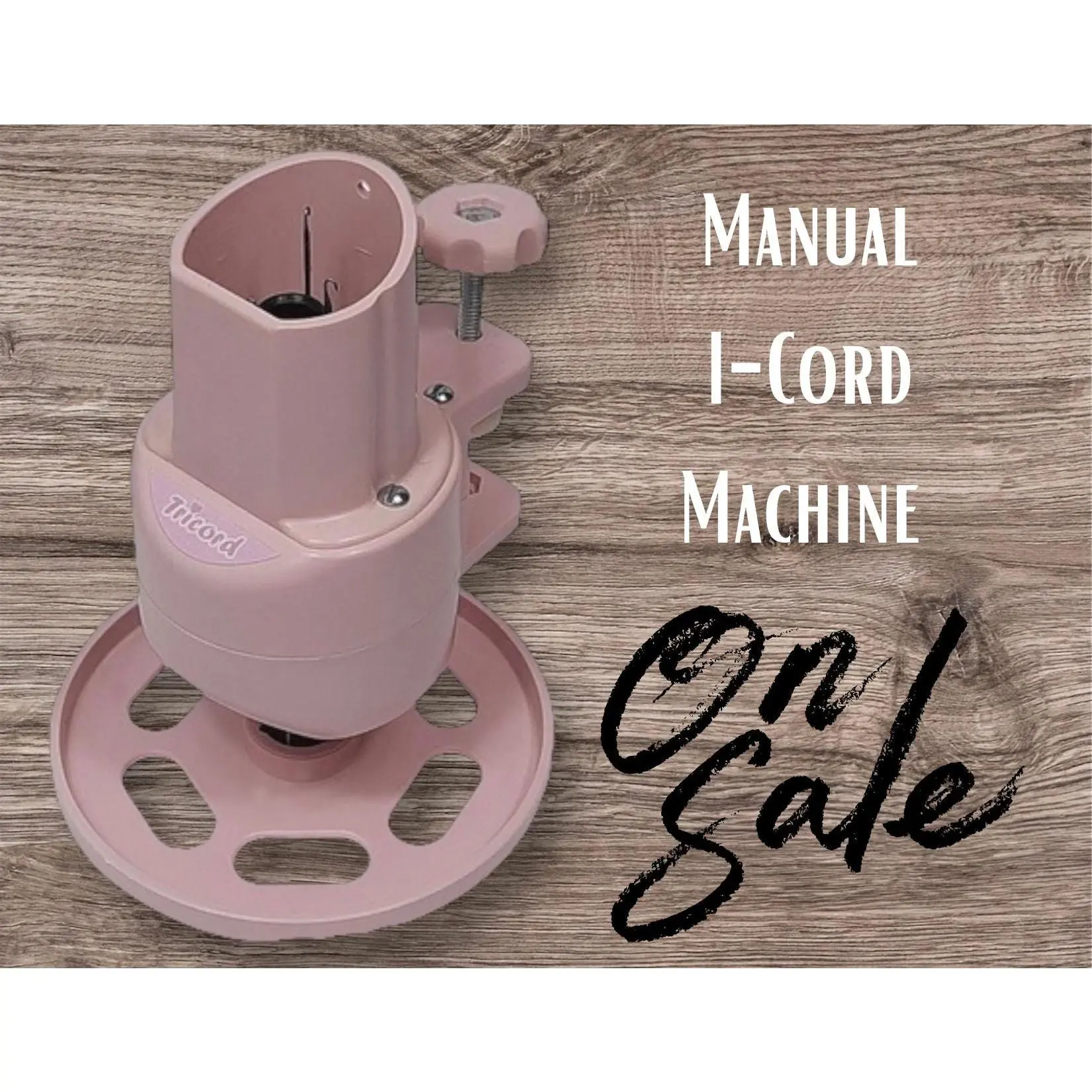 Hand-operated Knitting Machine, I-Cord Knitter