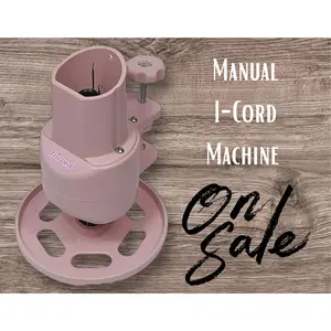 Hand-operated Knitting Machine, I-Cord Knitter