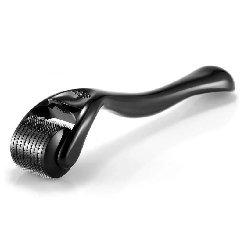 Handheld Beard Roller (1 Piece), Micro Needle Rolling Tools for Face, Beard, Body and Scalp, Men and Women's Skin Care Tool，Summervibes
